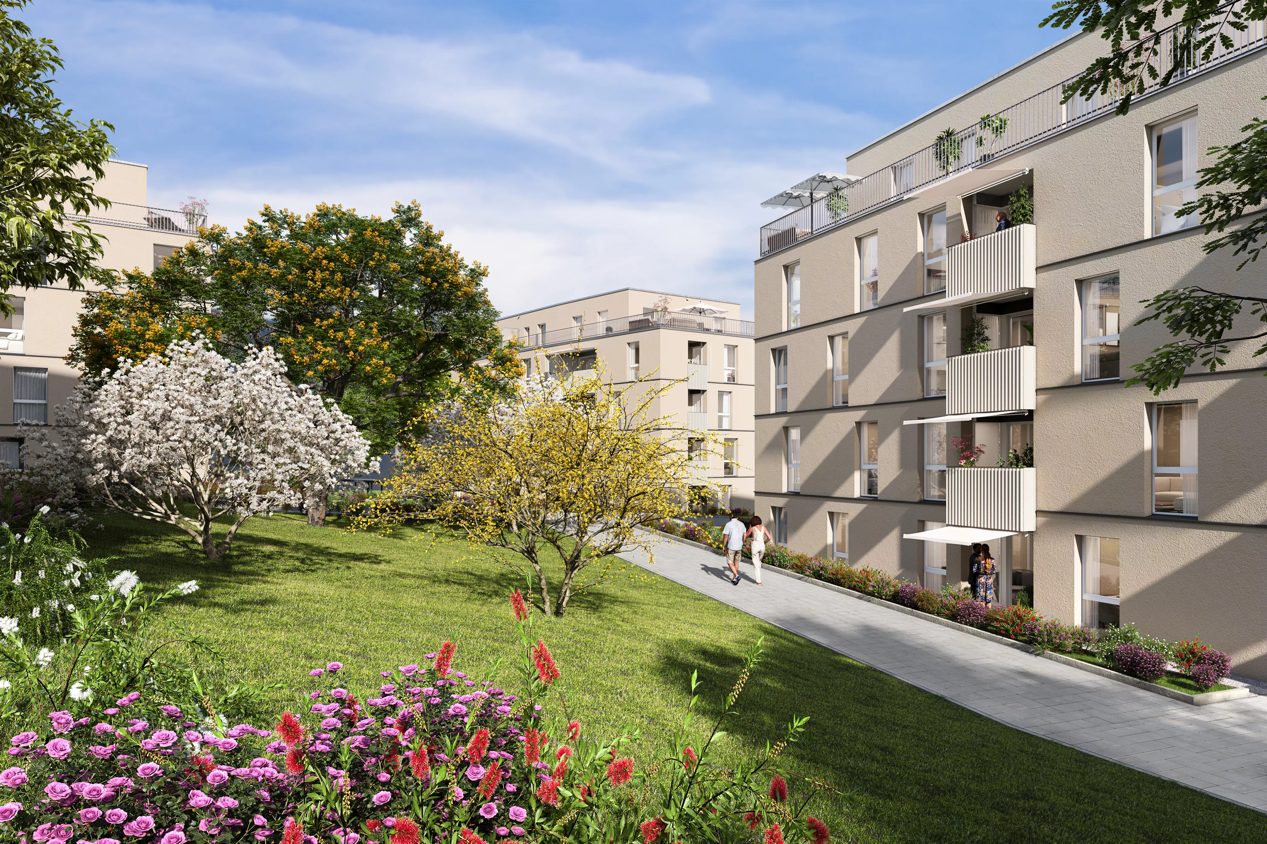 Commercialisation et 1ère location de projet immobilier neuf en Suisse