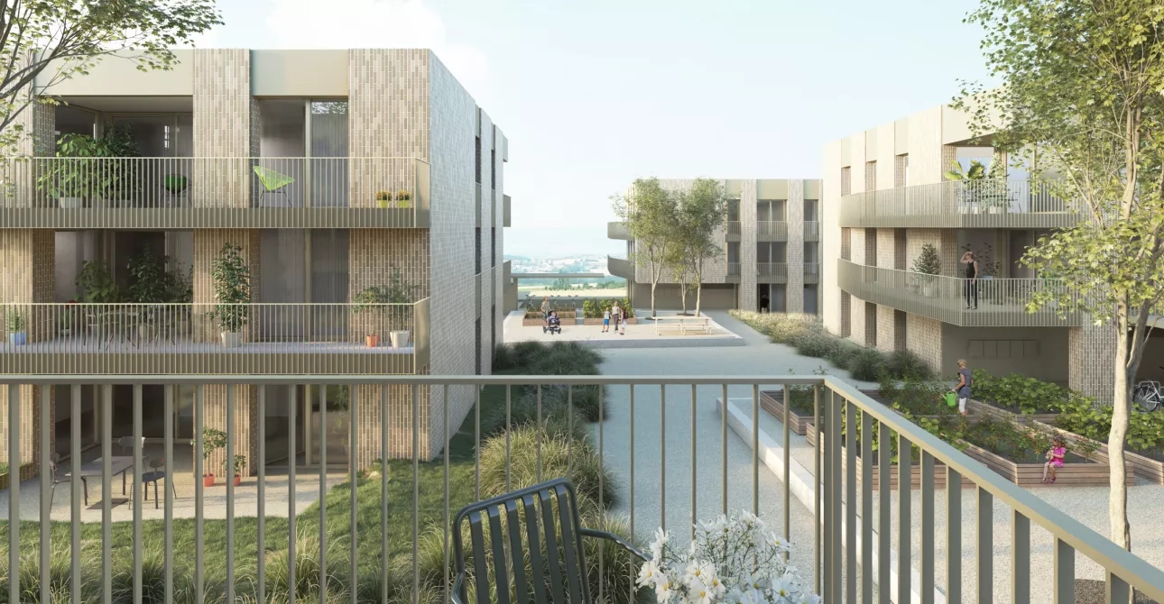 le projet PANORAMA offre un habitat moderne et confortable réparti sur 10 bâtiments à taille humaine