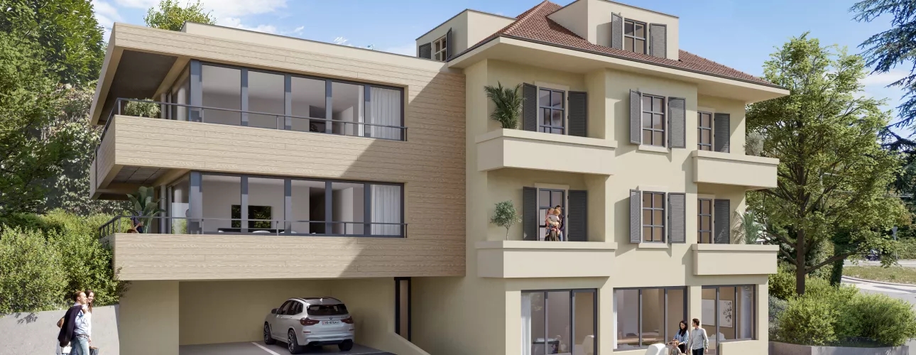 Beausite - Un immeuble intimiste de 5 logements, au cœur de Lausanne